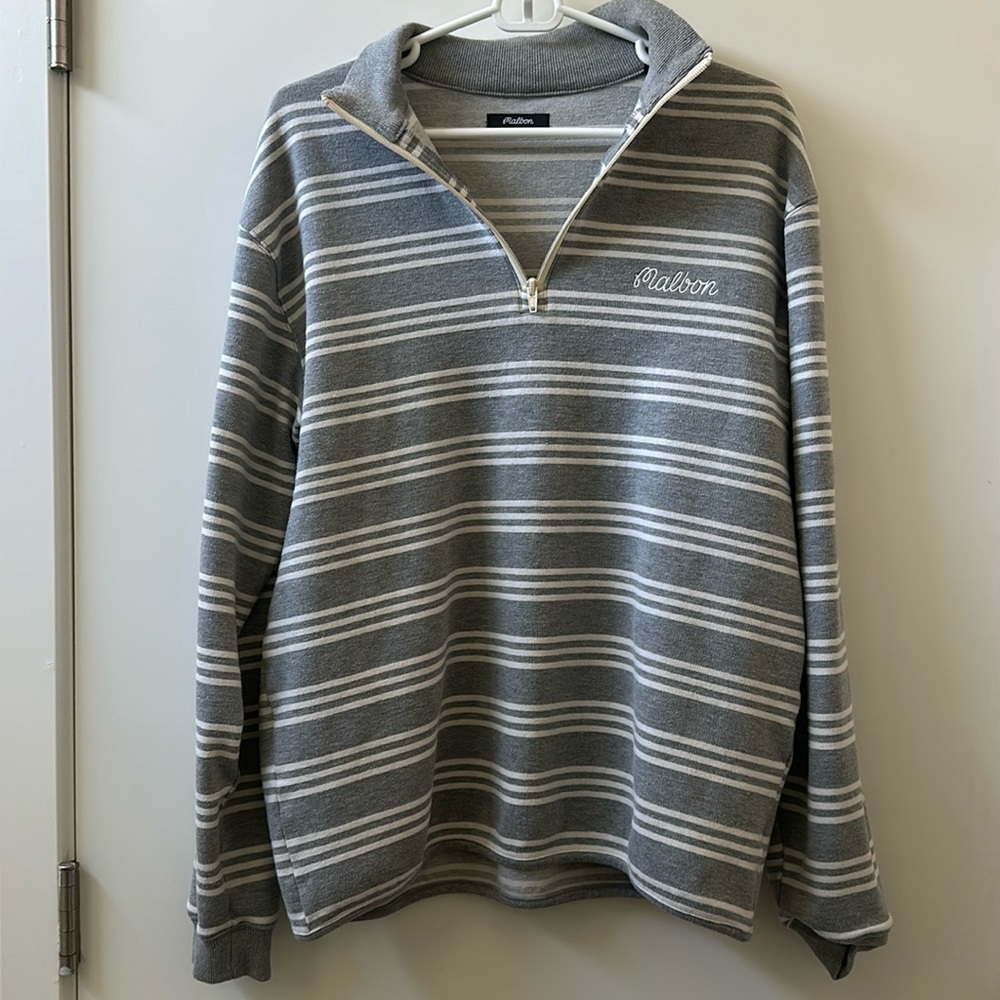 Malbon quarter zip pullover